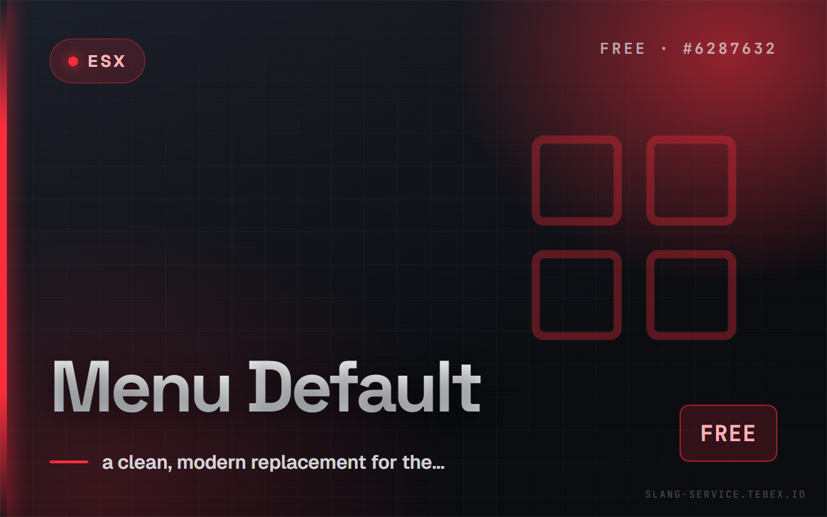 [ESX] Menu Default