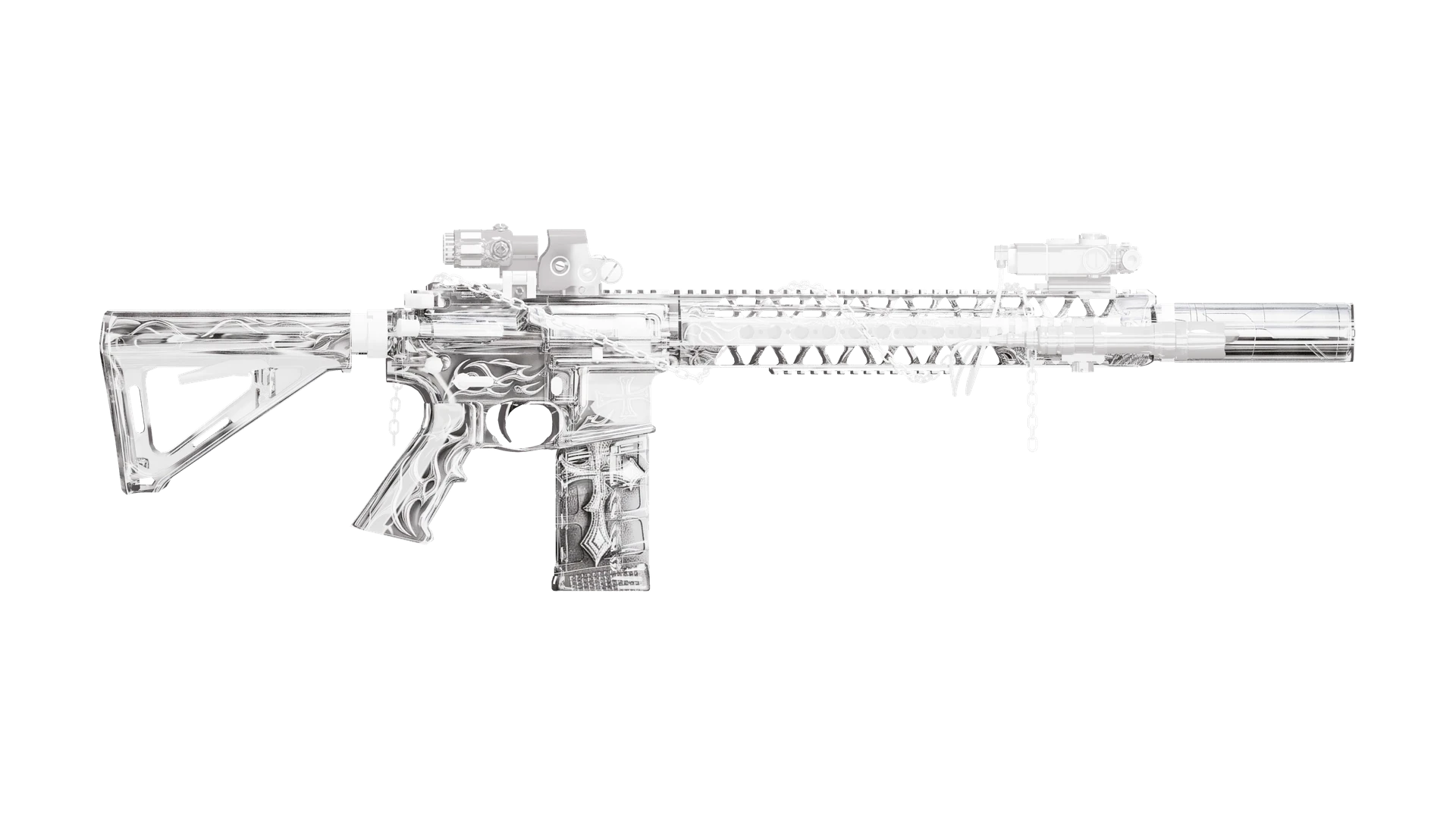 CHROME M4 - WHITE CHROME