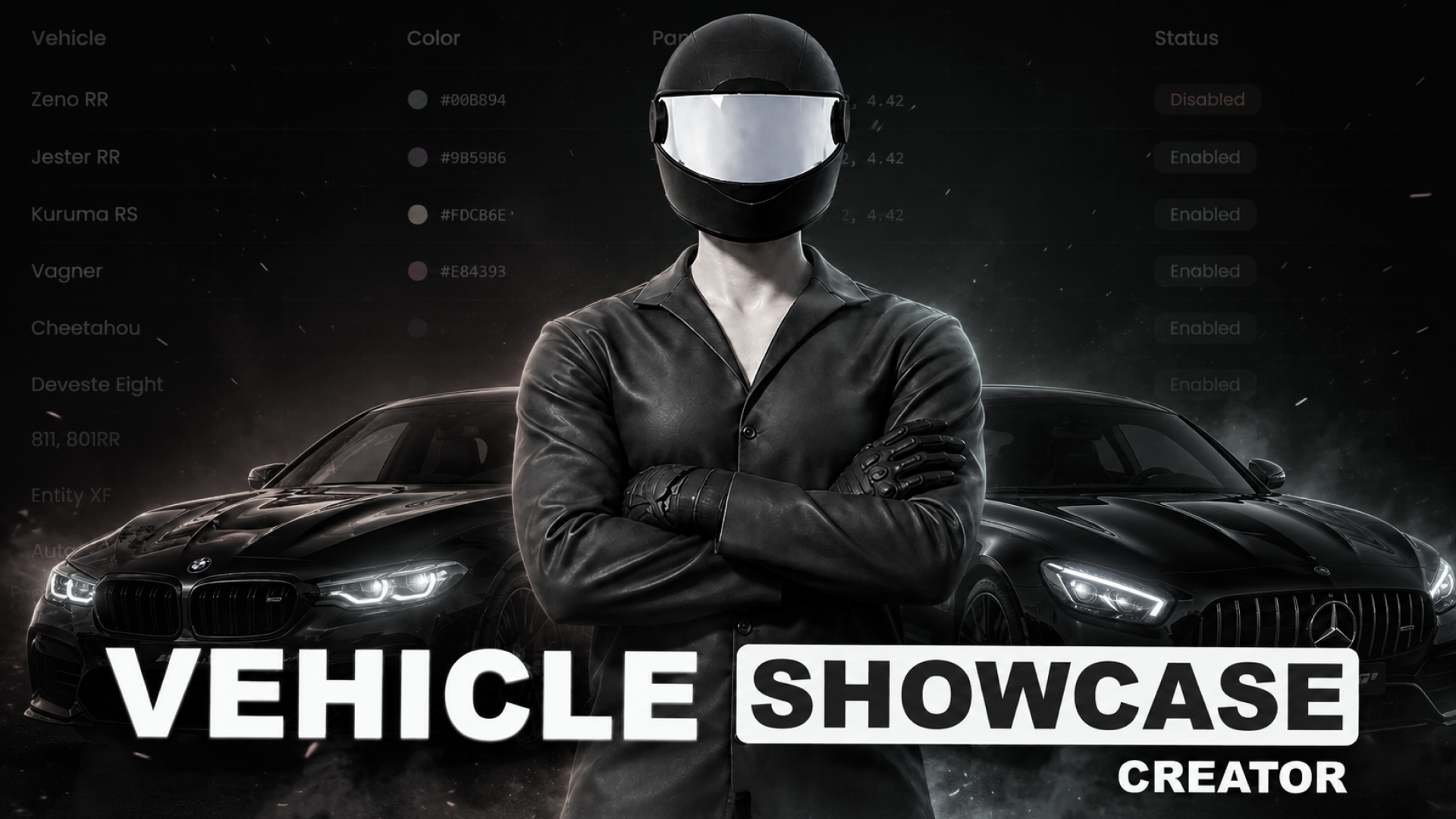 [Vehicle Showcase] ESX QBCore Qbox  {FRONTEND-UNLOCKED OPEN-SOURCE}