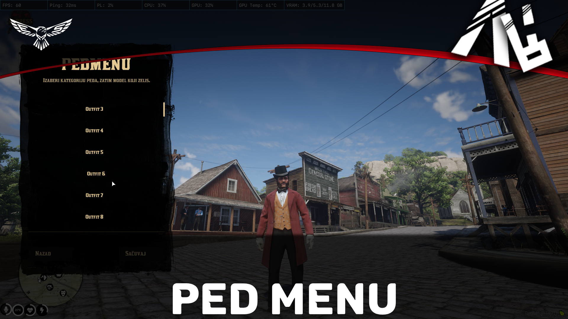 Ped Menu (RSG)