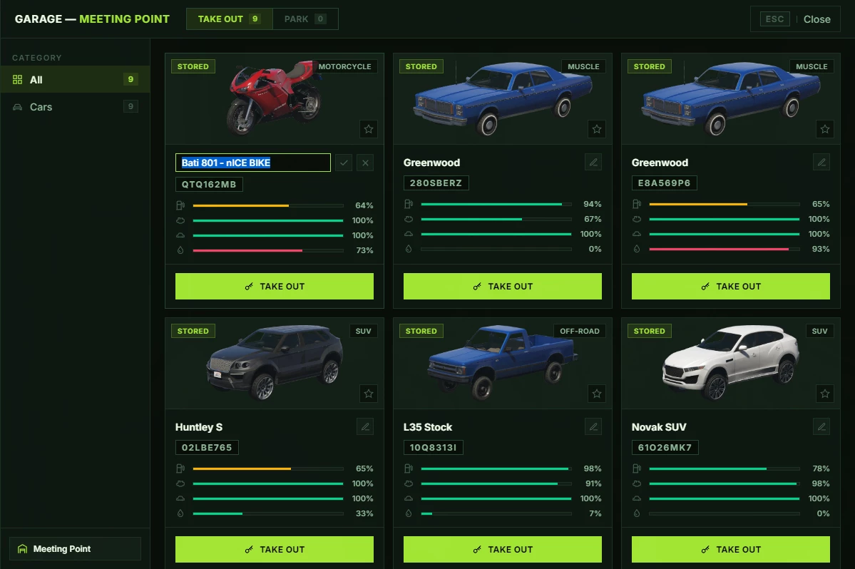 Garage - Early Access