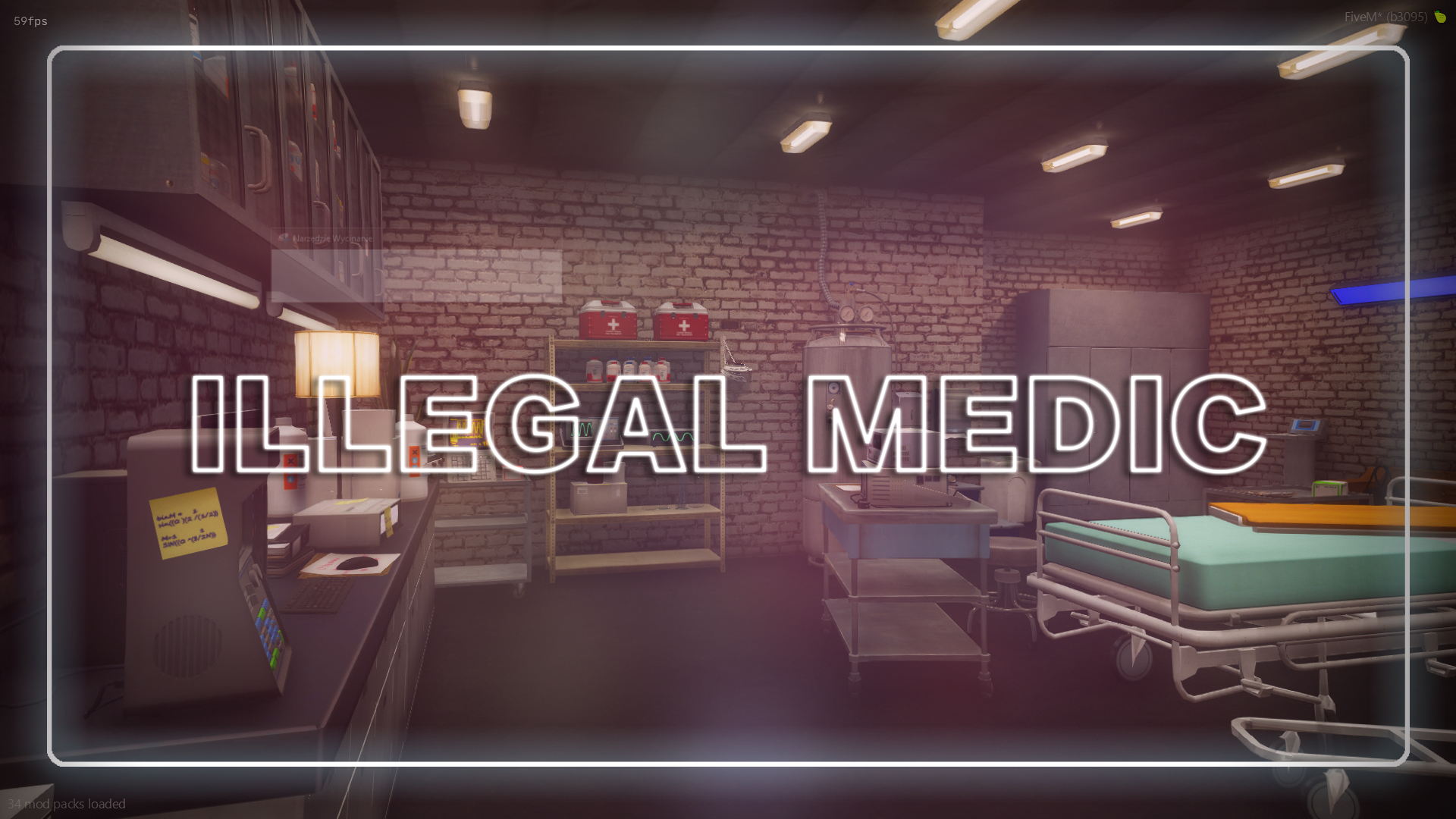 Illegal Medic MLO | Underground Medical Room