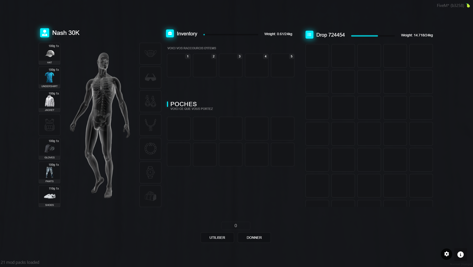 FiveM Ox Inventory Rework