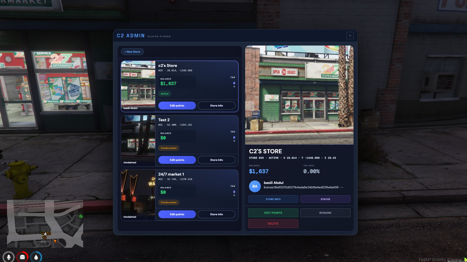 Advanced Player Owned Stores