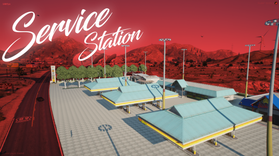 Highway Service Station | Hunz3D | [Free]