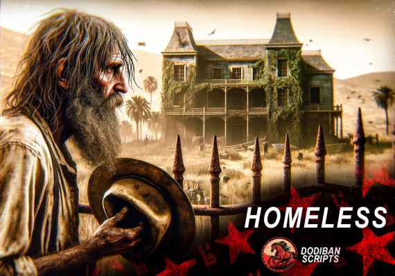 Homeless  - RedM Script - VORP  - OPENSOURCE