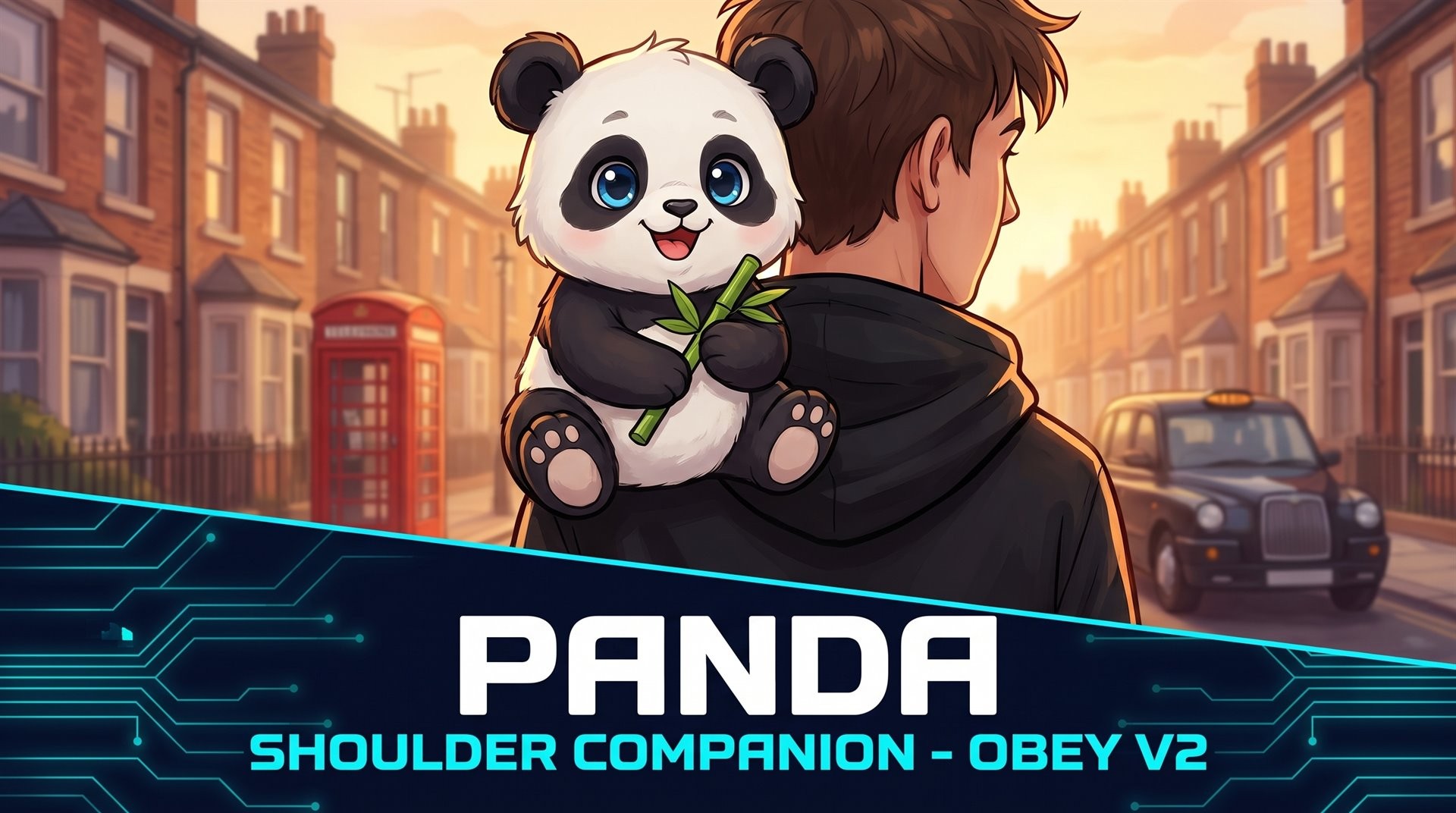 Shoulder Companion - Panda