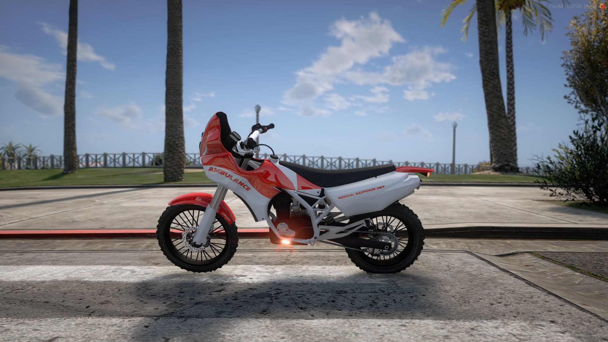 BF400 Motorcycle Ambulance Version