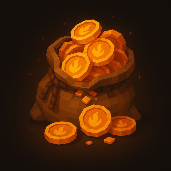 2,500 [+362 BONUS] Fury Coins - Pixelmon/Cobblemon