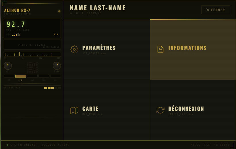 Pause Menu Survival | OPEN SOURCE