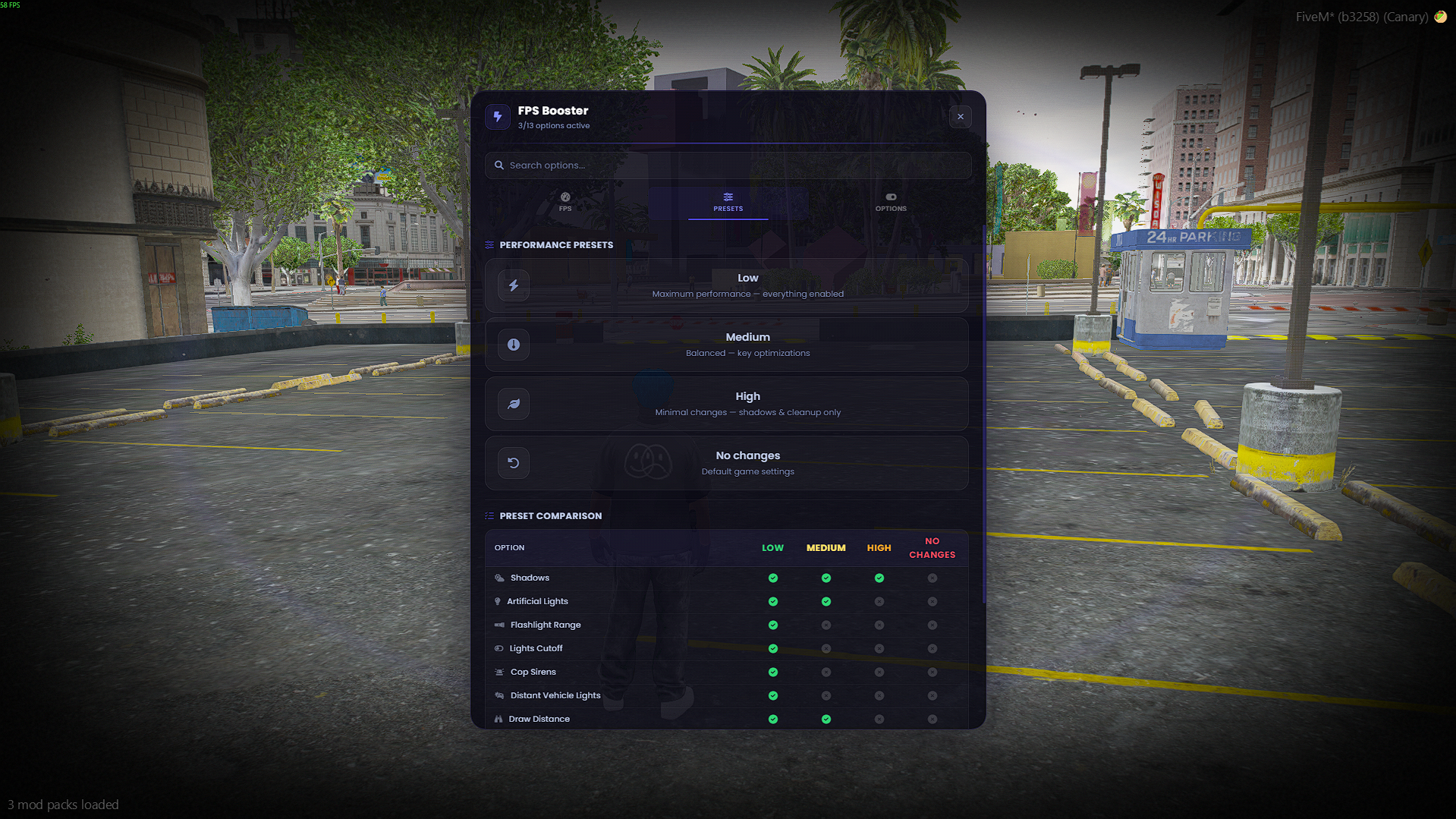 FPS Booster [ESX, QB, QBOX, STANDALONE]