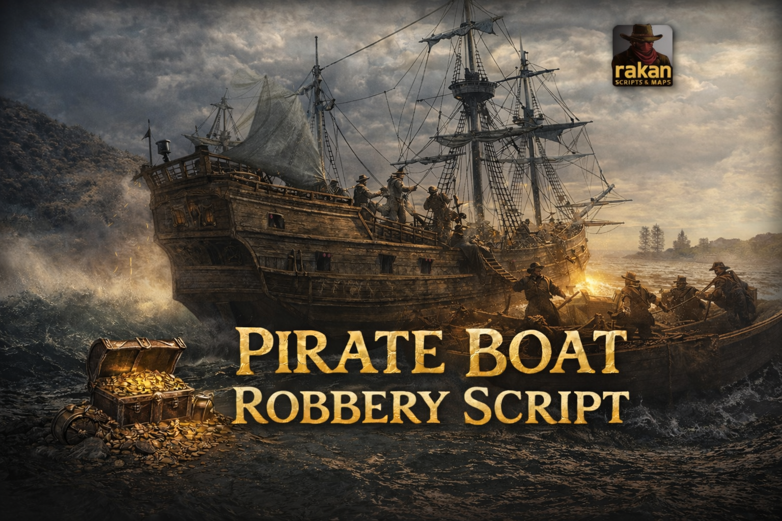 Pirate Boat Robbery