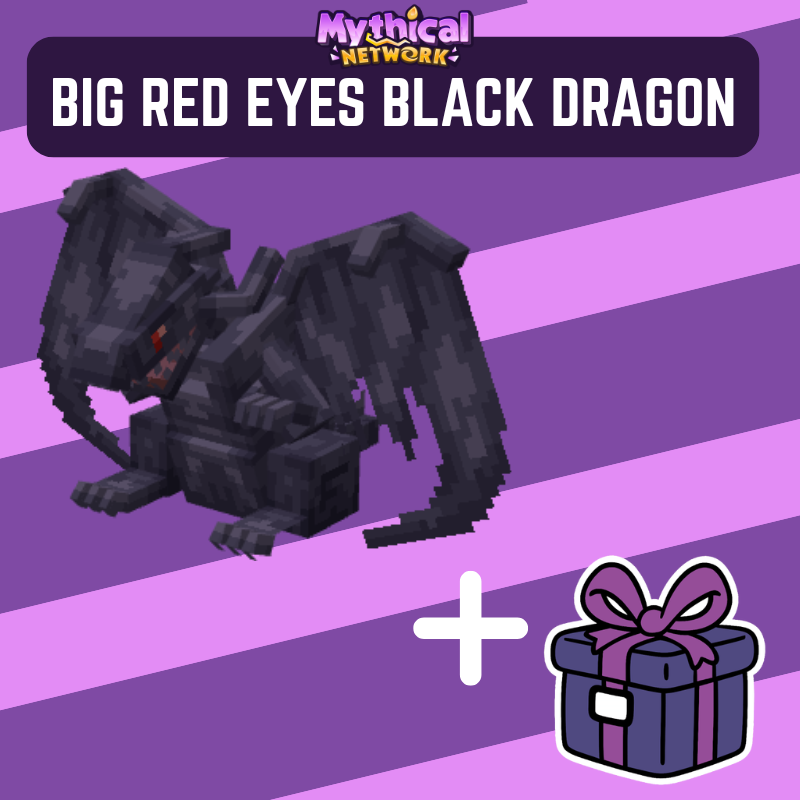 Big Red Eyes Black Dragon Bundle