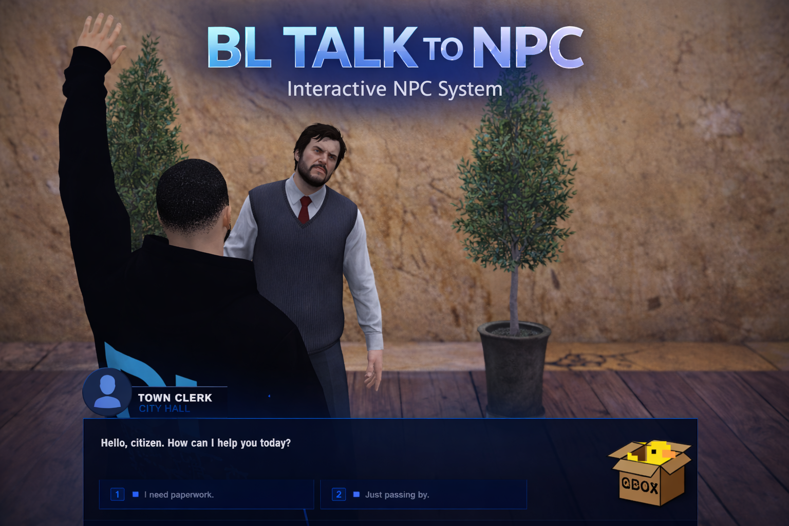 BL TALK TO NPC [QBOX]