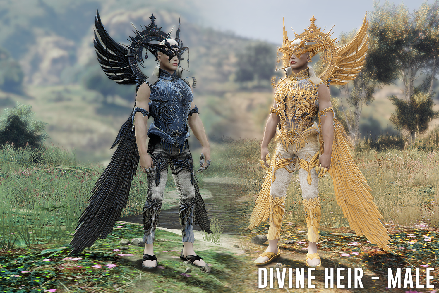 Divine Heir Male - 6 Color Variations