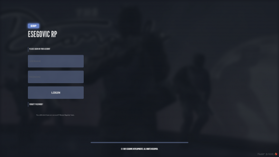 [ESX] Login System