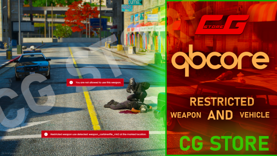 Restricted Weapon and Vehicle [QB]