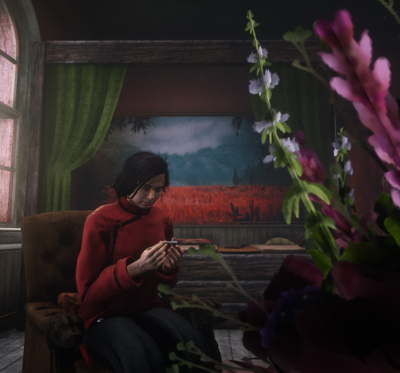 Opium den in chinatown Saint Denis