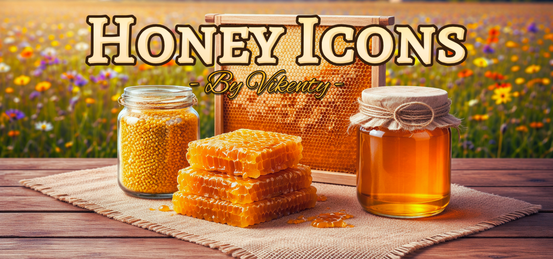Honey Icons x20 | 01