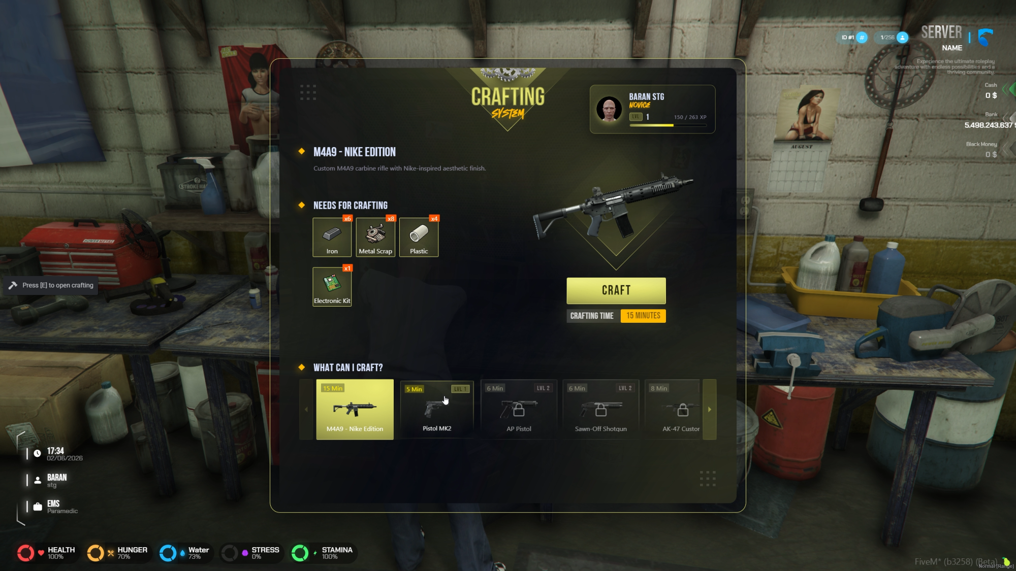 Crafting System - Image undefined