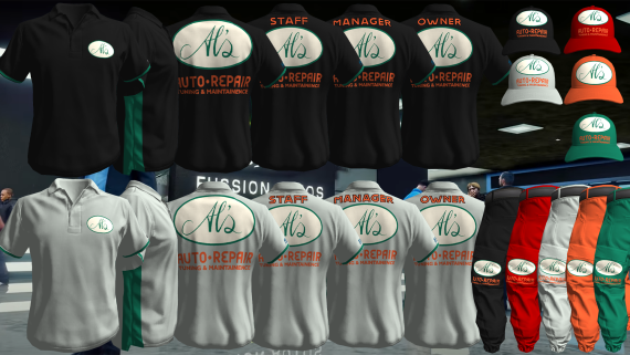 Al's Auto Uniform 3 [M+F]