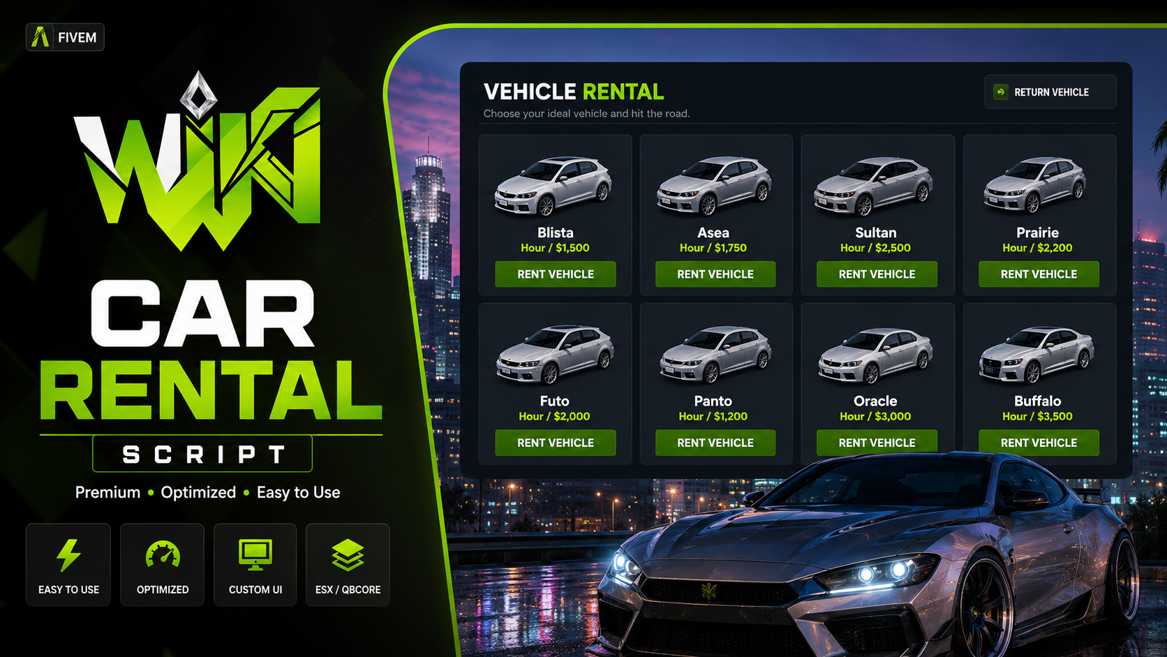 Win CarRental  [Open Source]