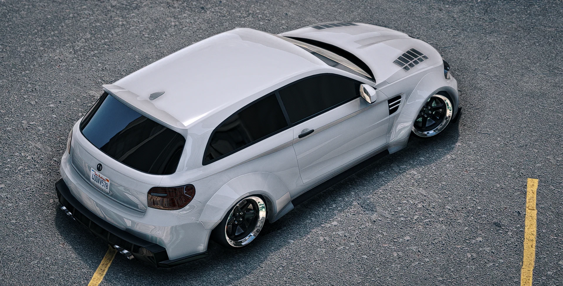 Übermacht Cypher Hatchback Stanced
