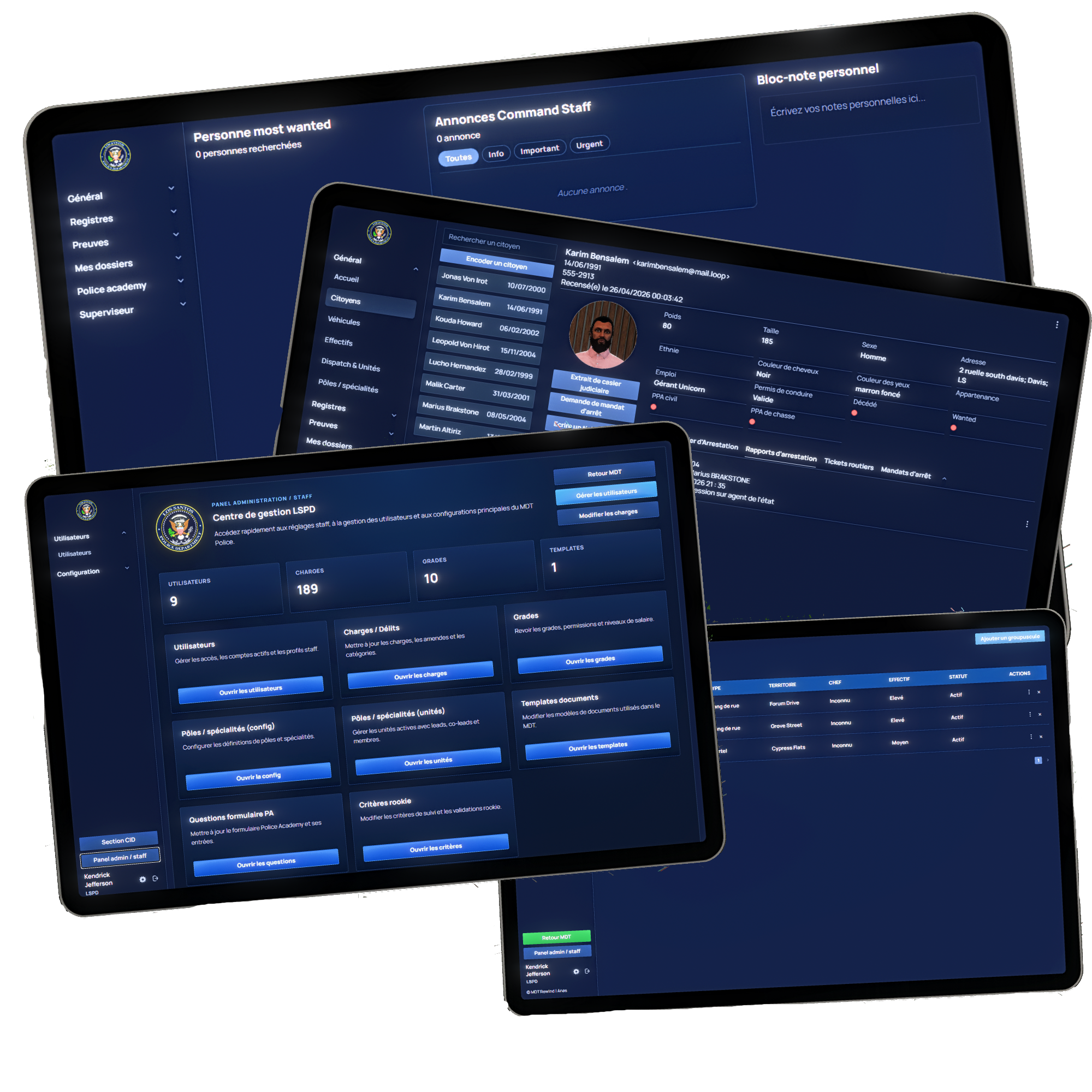 MDT Police, DoJ & EMS