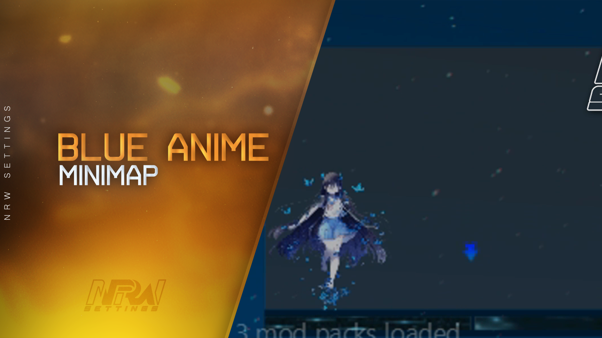 NRW Blue Anime Minimap