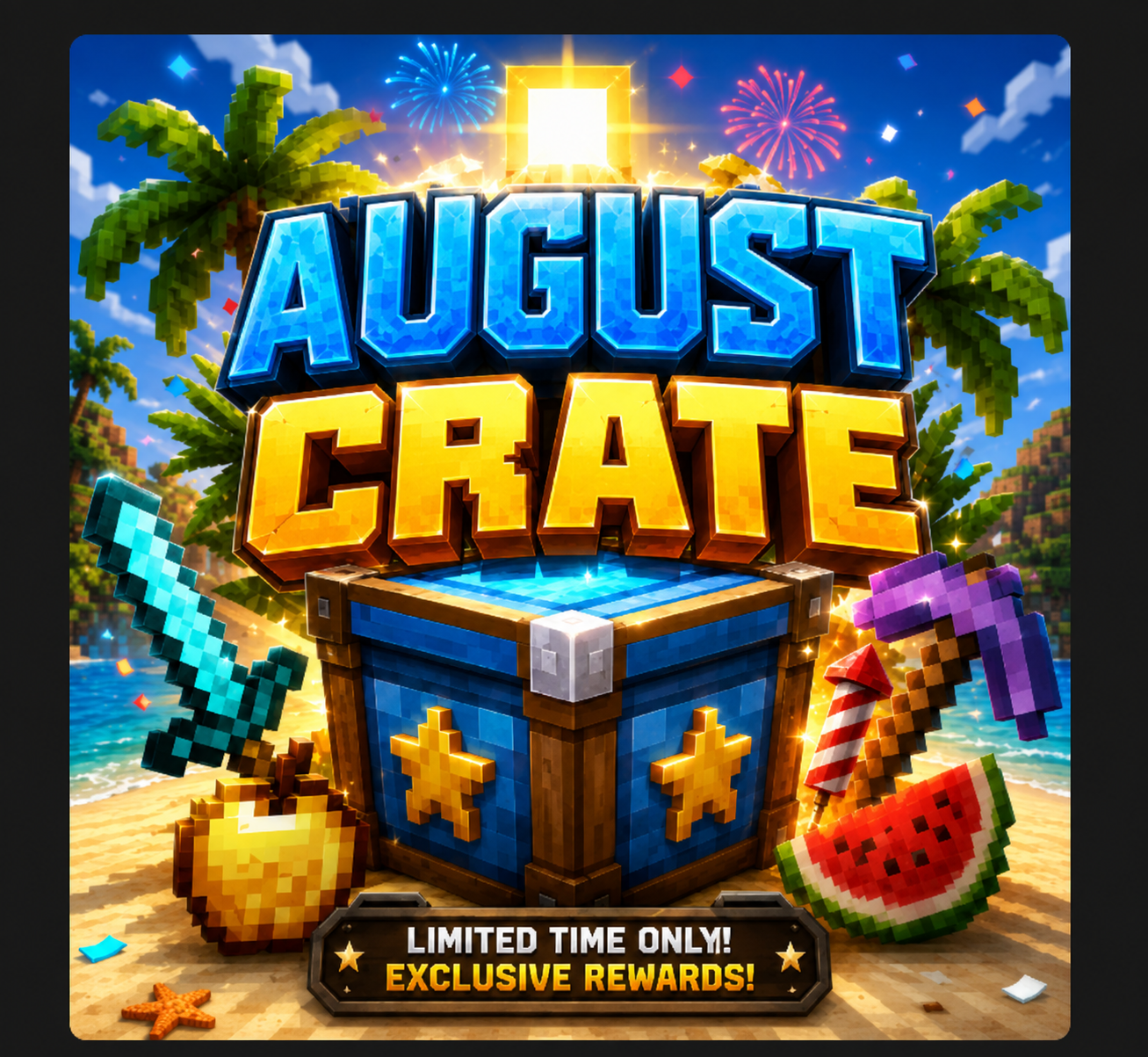 1x AUGUST Crate Key