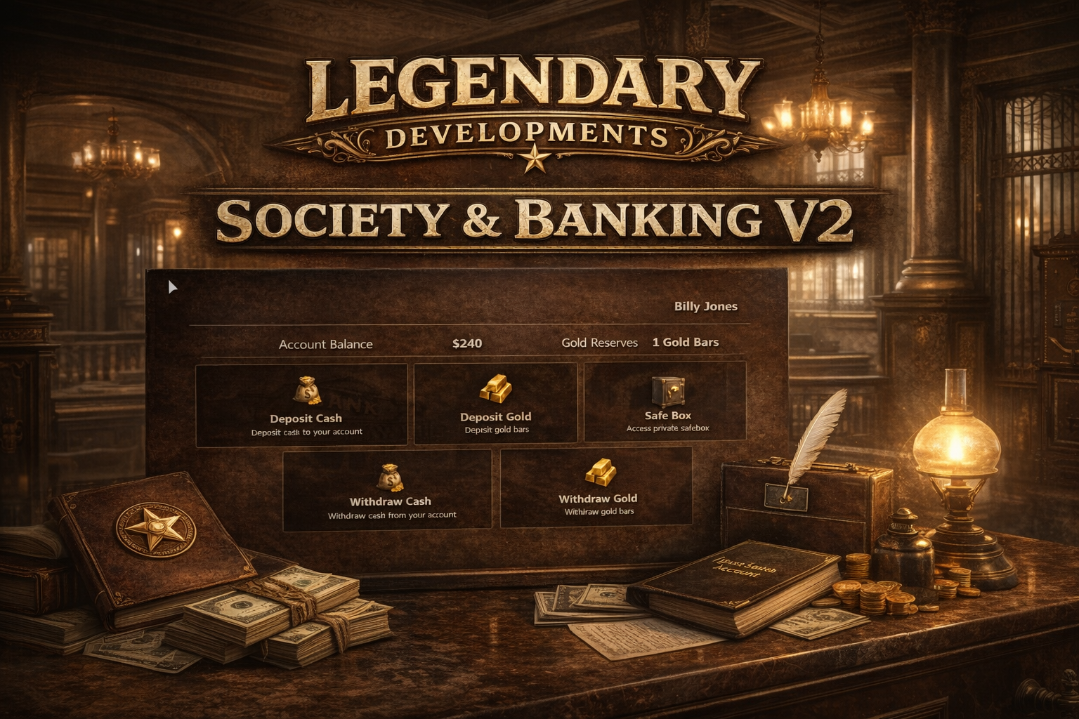 [Legendary Society & Banking V2]