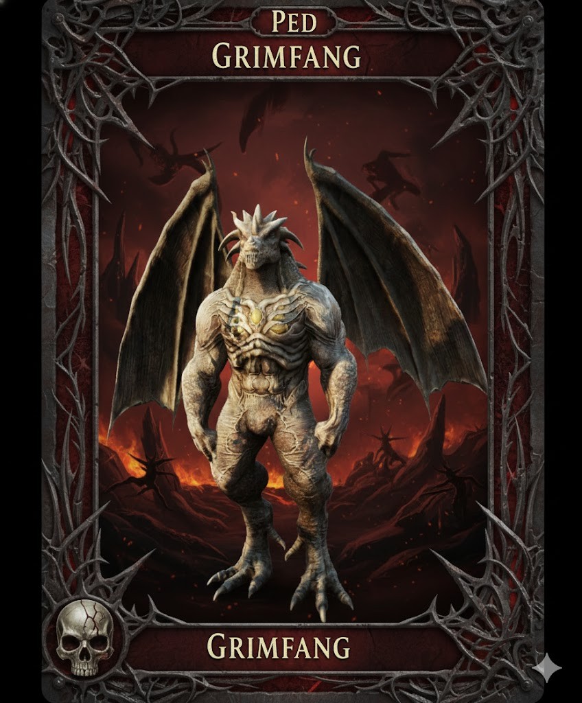Grimfang - The Obsidian Terror