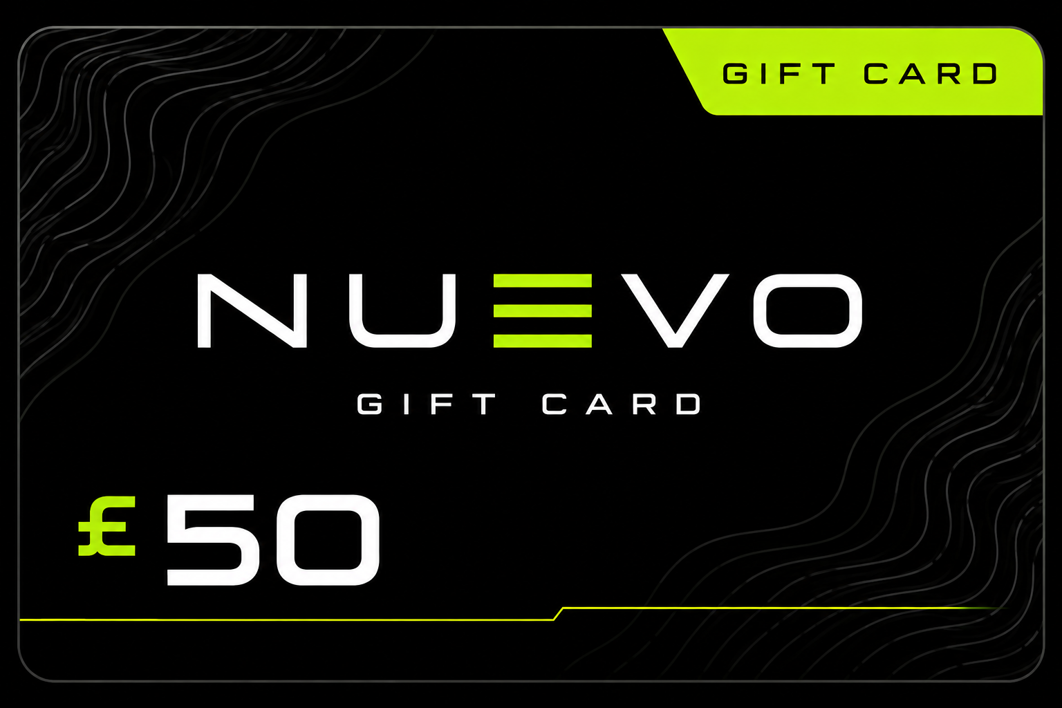 NUEVO £50 Gift Card Premium Credit