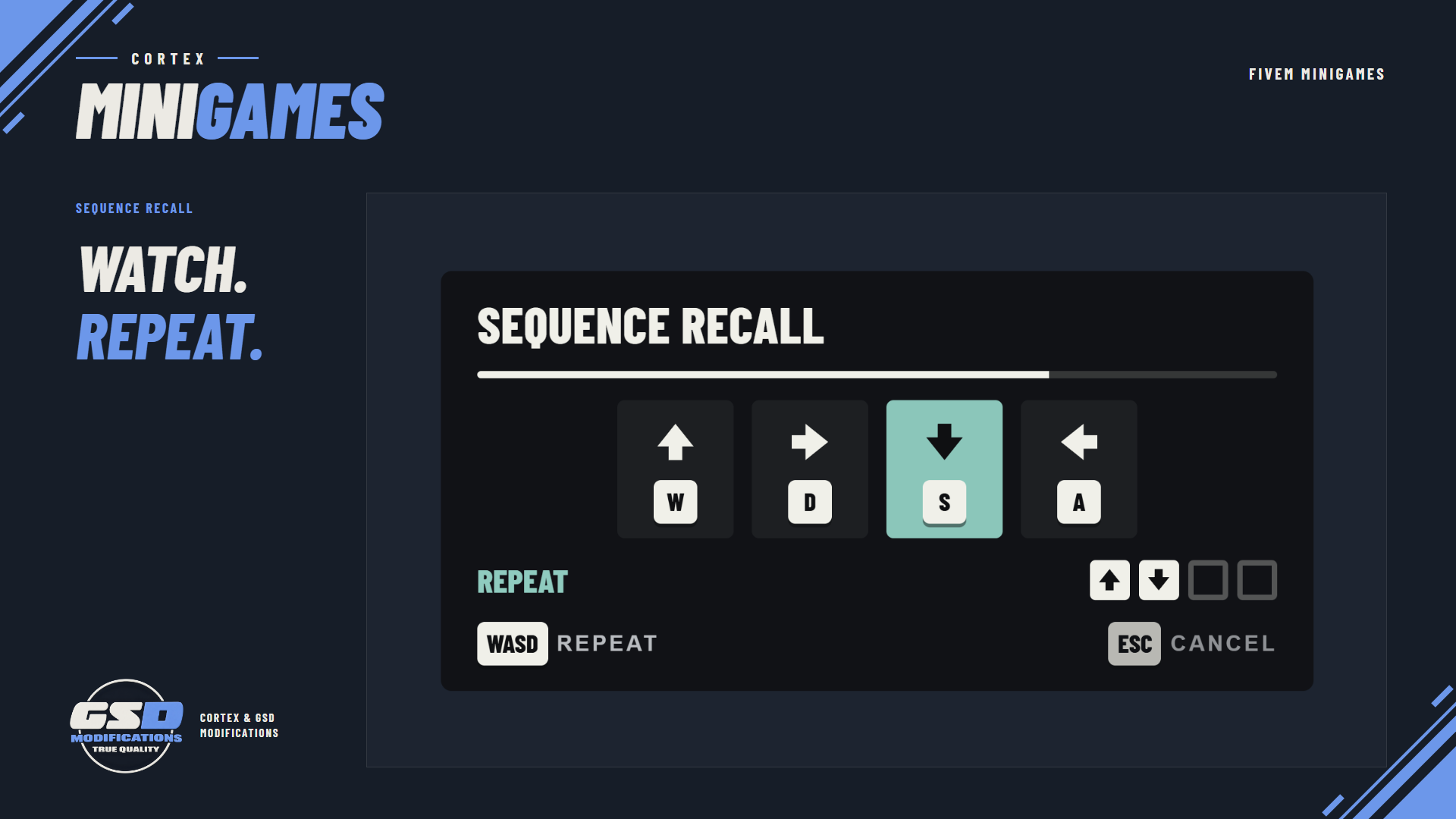 Cortex Minigames