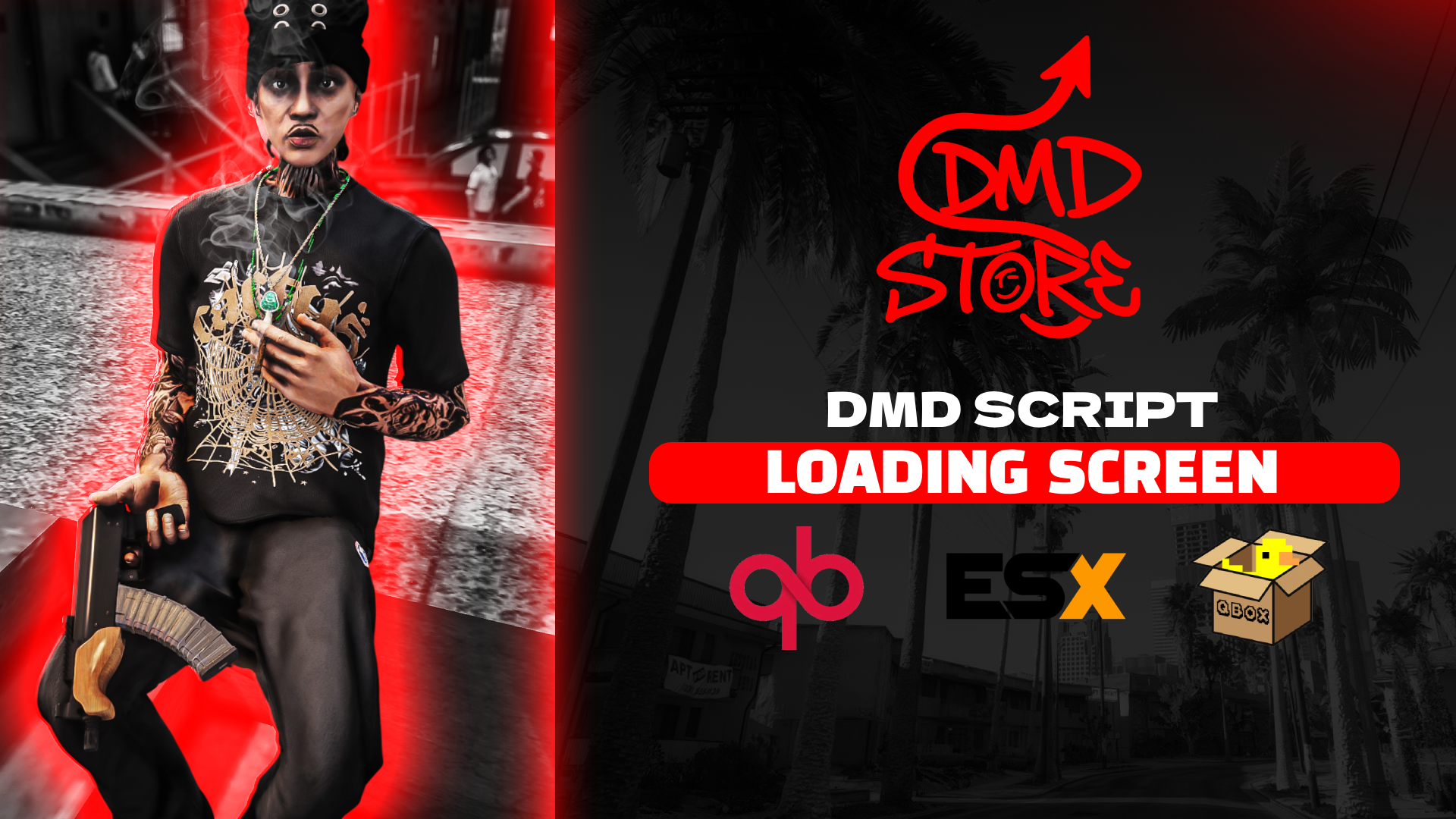 DMD Store Loading Screen V1 | Visual Identity | QBCore QBox ESX