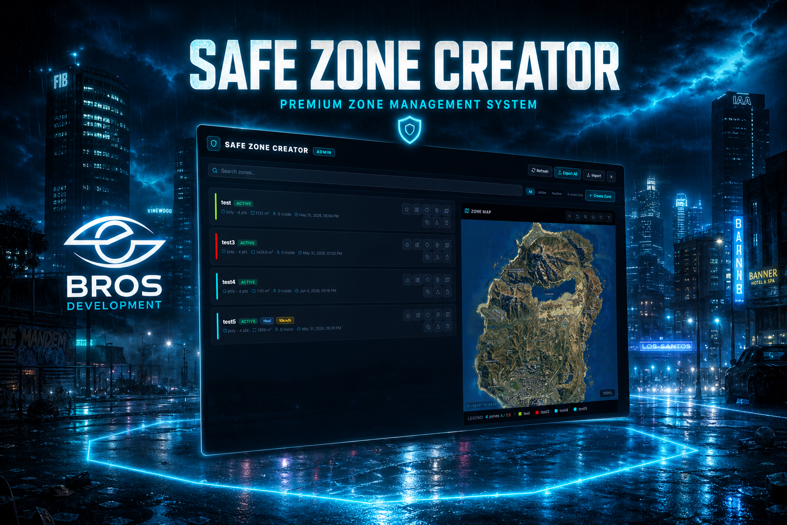 BrosDev SafeZone Creator