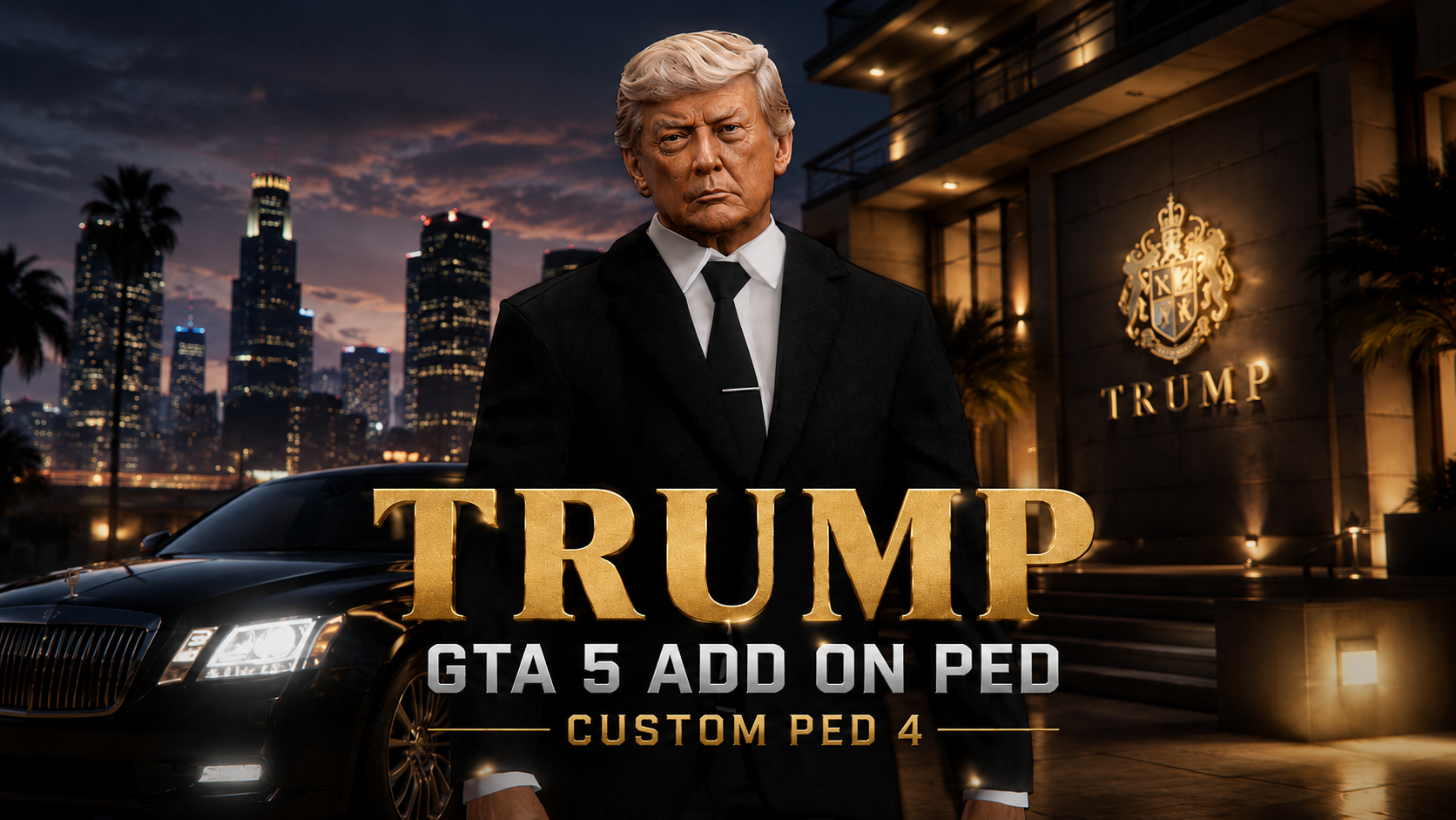 Trump | FiveM Custom Ped 4