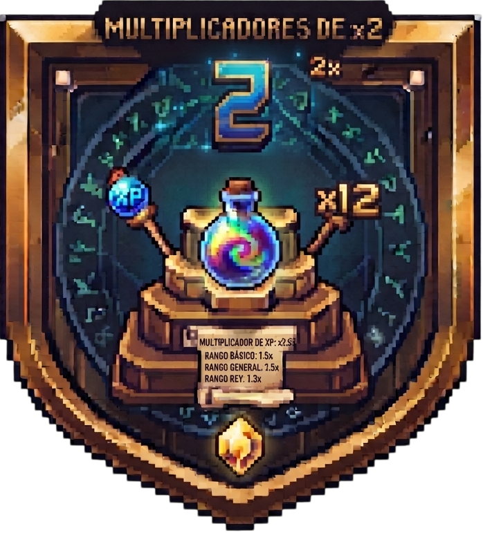 Multiplicador XP 2X
