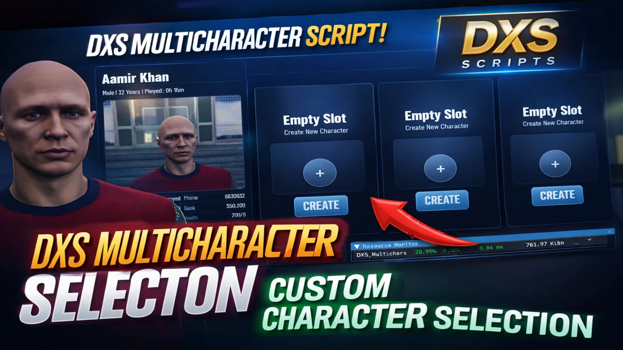 DXS Multi Character