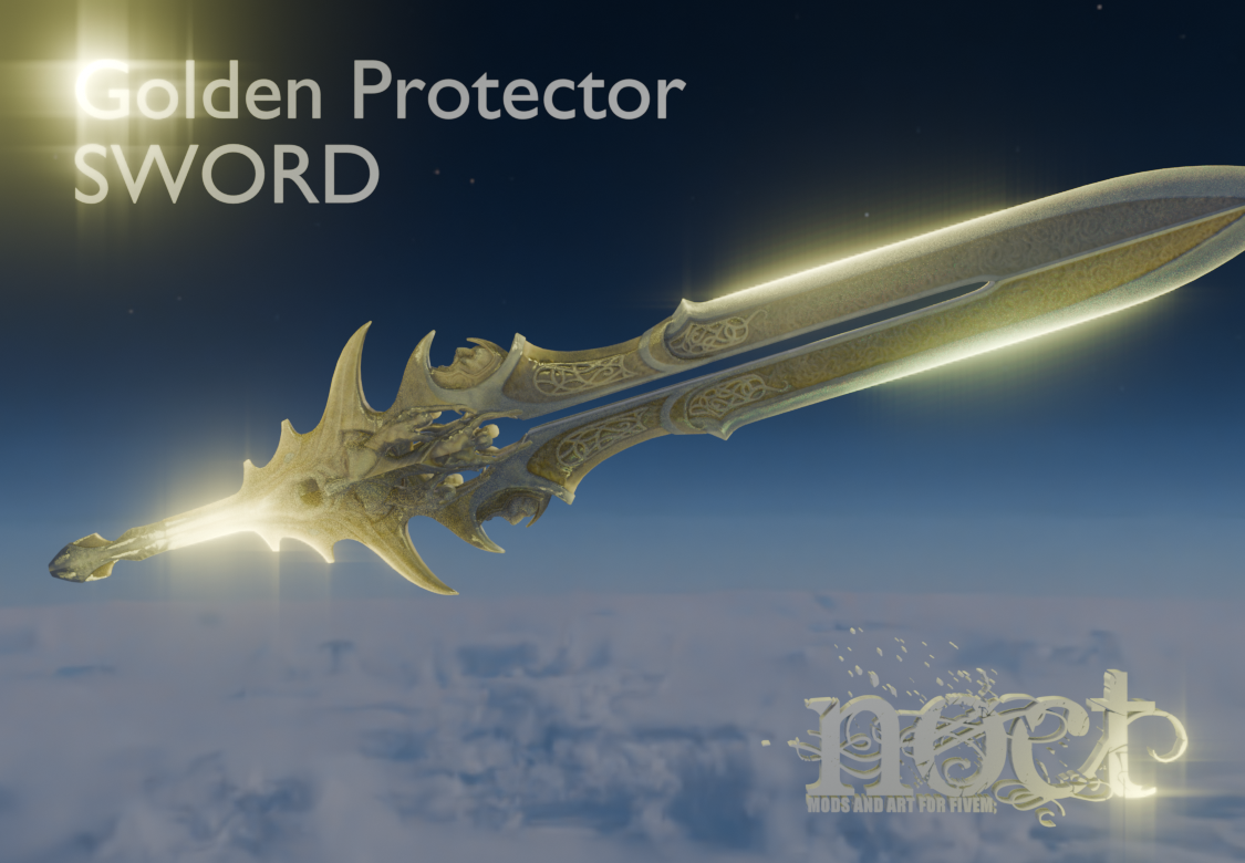 Golden Protector | Sword