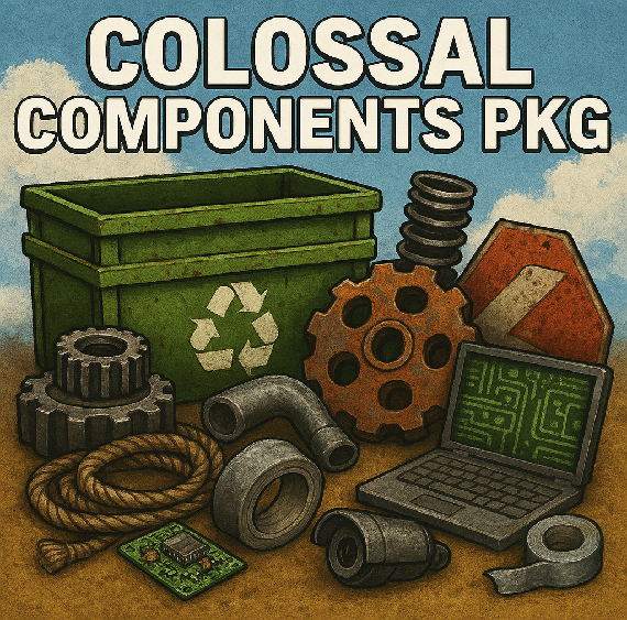 Colossal Components Pkg!   1000 EACH of Major Components!!!