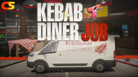 [KEBAB DINER JOB] QBCORE QBOX ESX { SCRIPT}