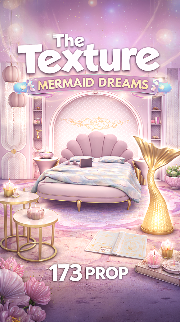Mermaid Dreams Prop Pack