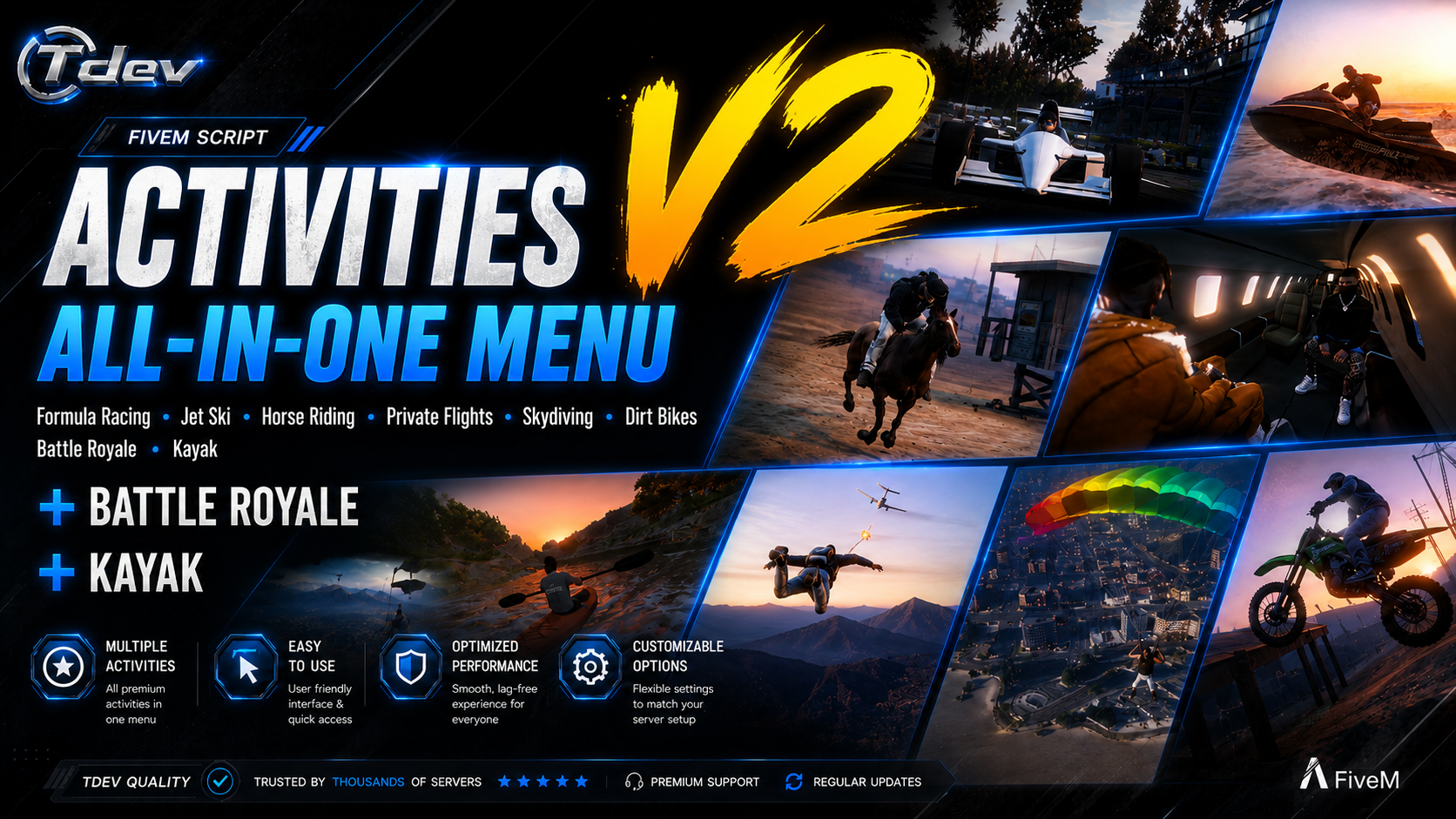 Activities Pack V2  [ESX/QB/QBOX]