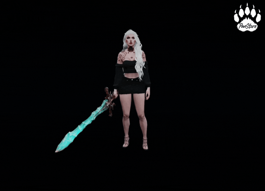 Emerald Wrath - Sword