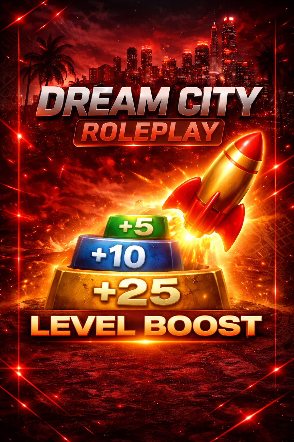 🚀 15 Level Boost
