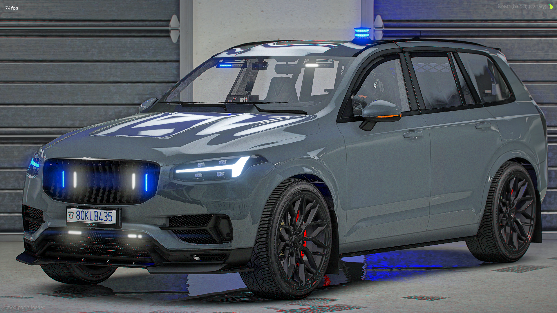 Vulcar VX90R Police UN-MARKED - (Non -ELS)
