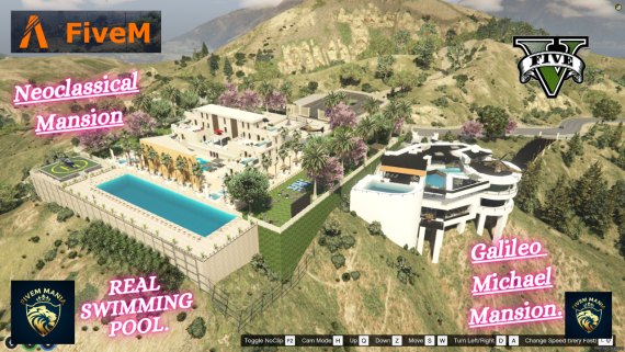 Neoclassical Mansion & Galileo Michael Mansion