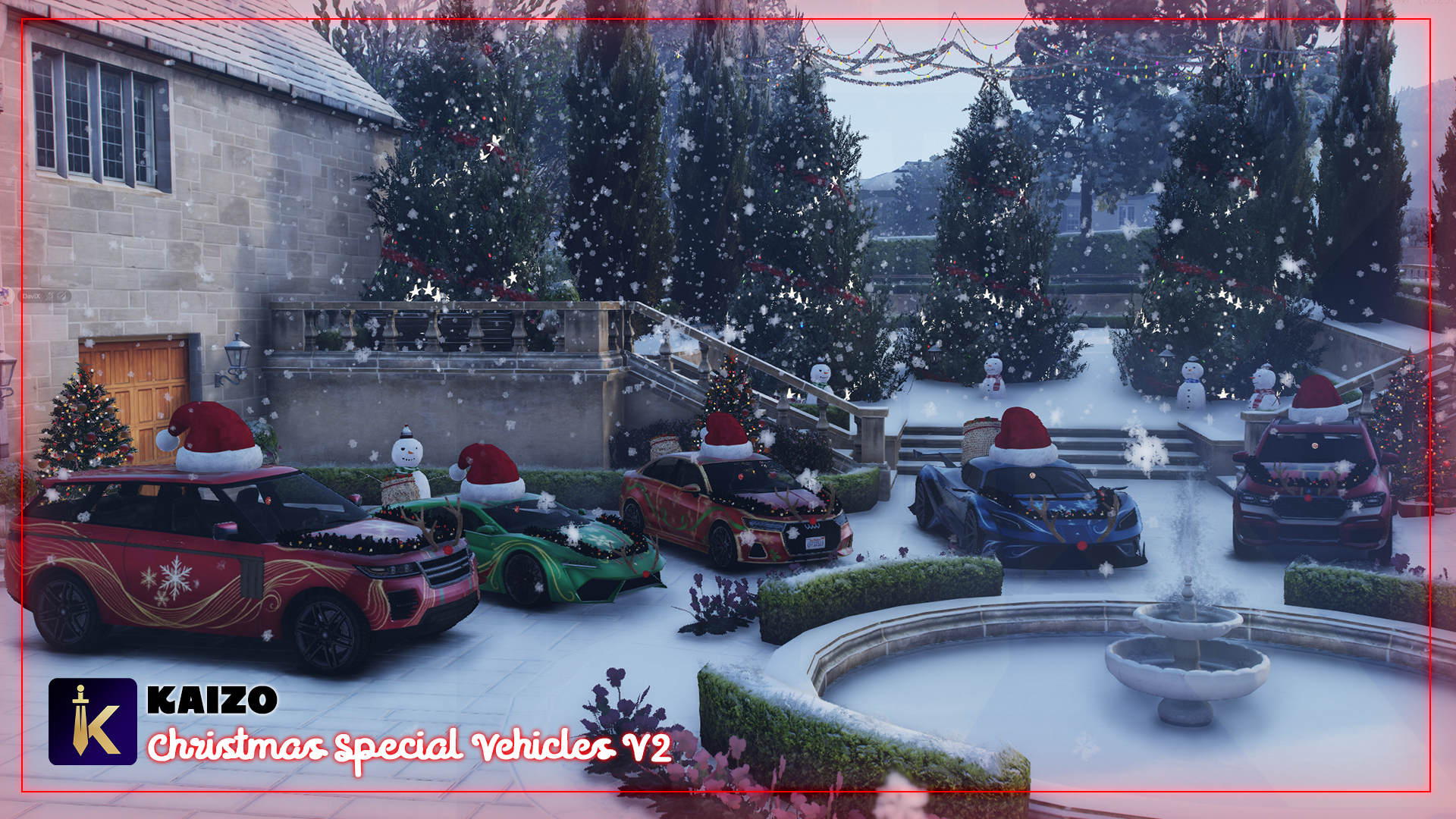 Christmas Special Vehicle Pack V2 (5 Cars)