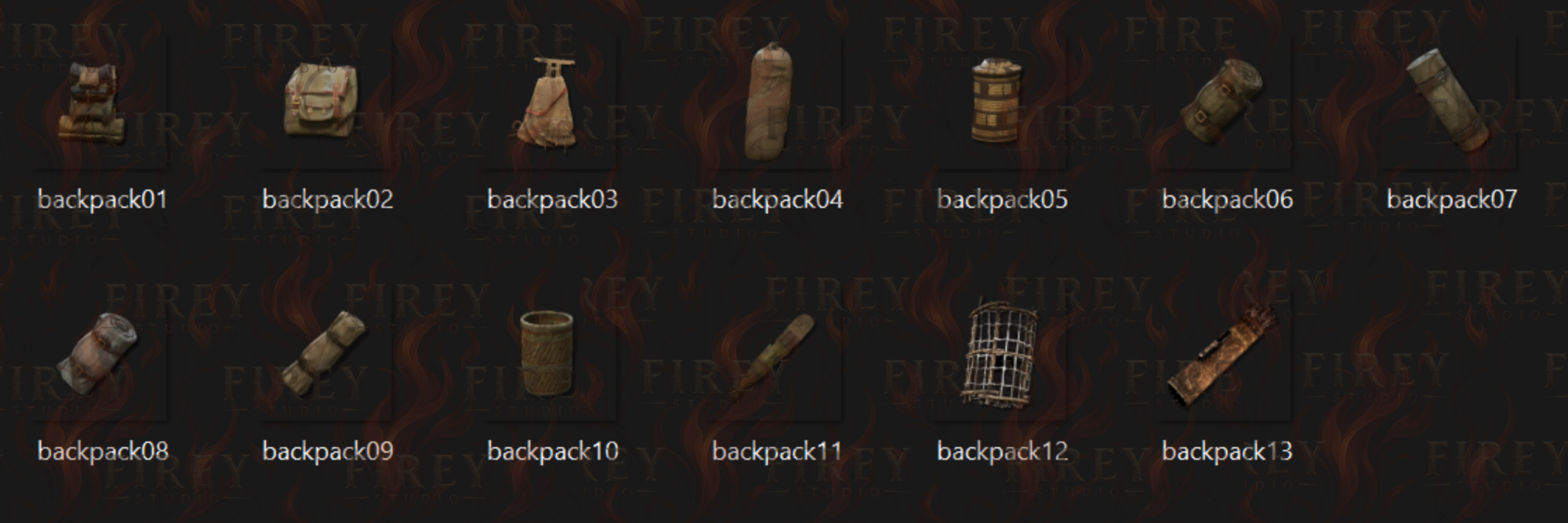 Backpack Icons